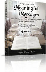 Meaningful Messages: Bereishis