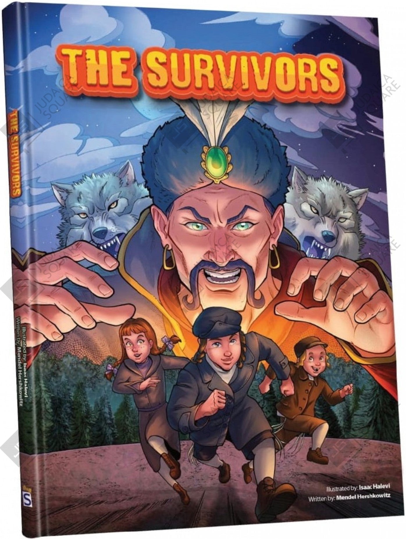 The Survivors – Jewish comic book cover by Mendel Hershkowitz