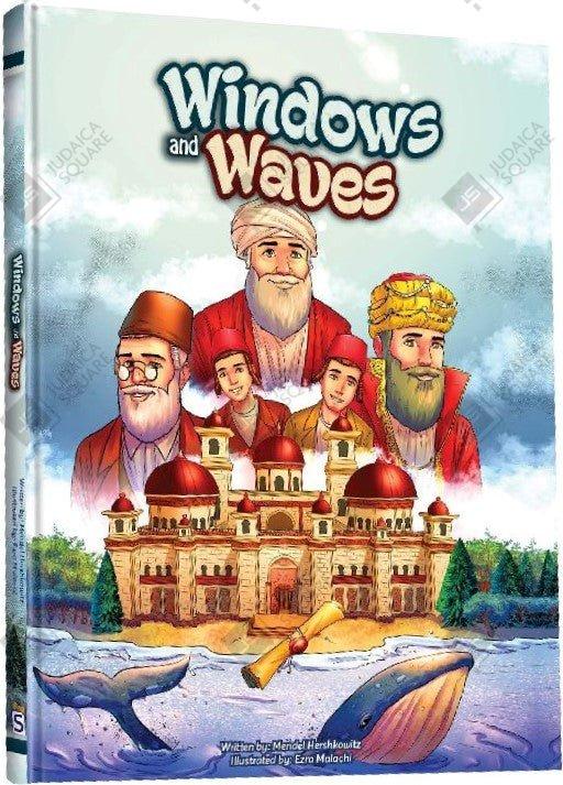 Windows and Waves – Jewish comic book cover by Mendel Hershkowitz