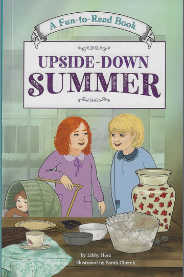 Upside-Down Summer front cover — Jewish children's Book by Libby Herz, ages 7–10