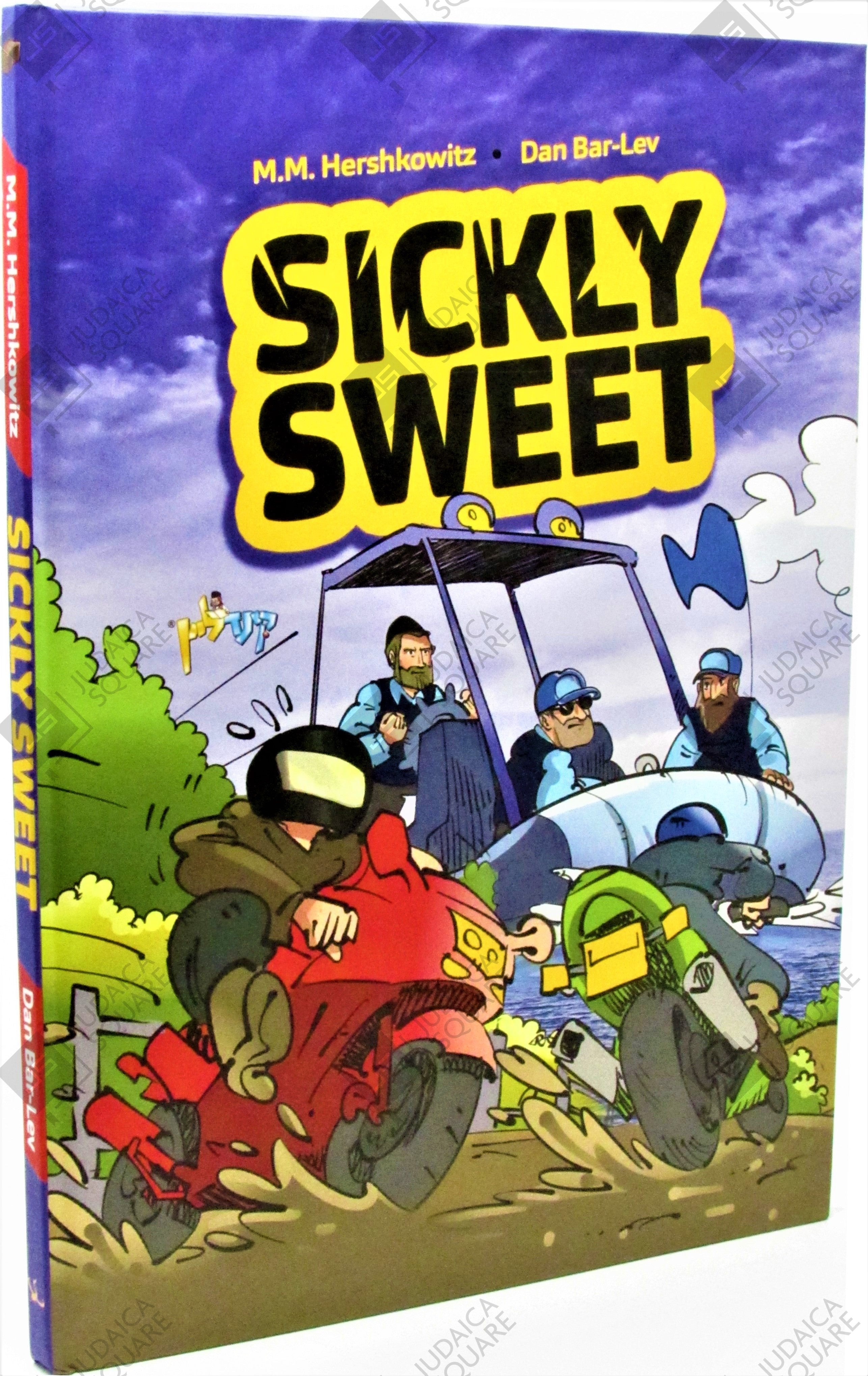 Sickly Sweet – Jewish comic book cover by M.M. Hershkowitz & Dan Bar-Lev