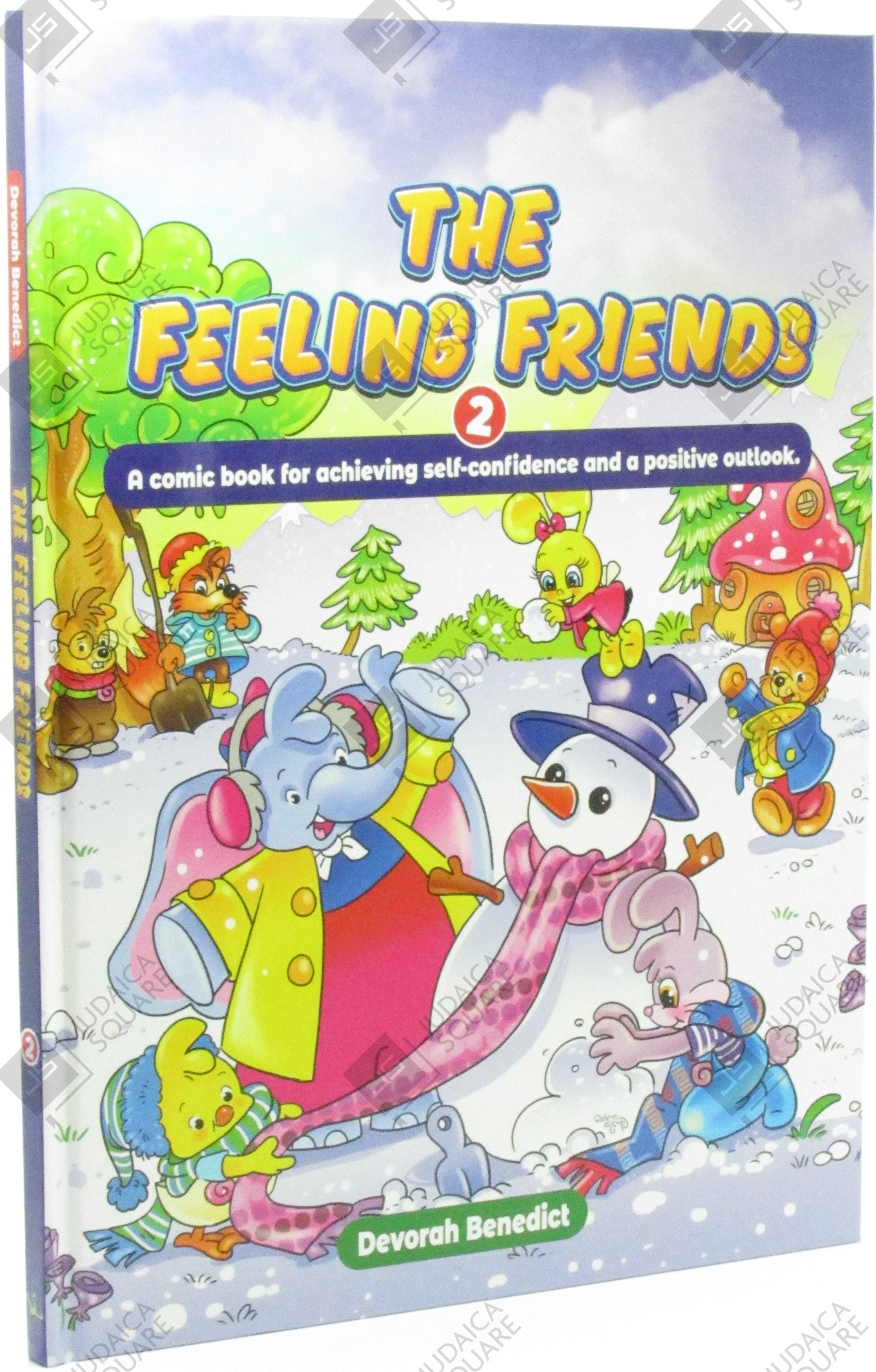 The Feeling Friends 2 – Jewish comic book cover by Devorah Benedict