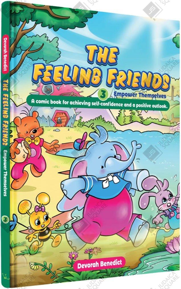 The Feeling Friends 3 – Jewish comic book cover by Devorah Benedict