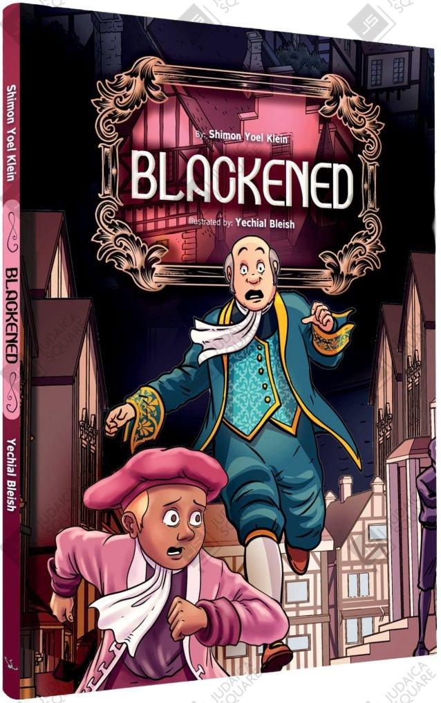 Blackened – Jewish comic book cover by Shimon Yoel Klein