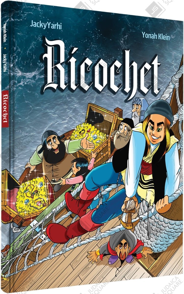 Ricochet – Jewish comic book cover