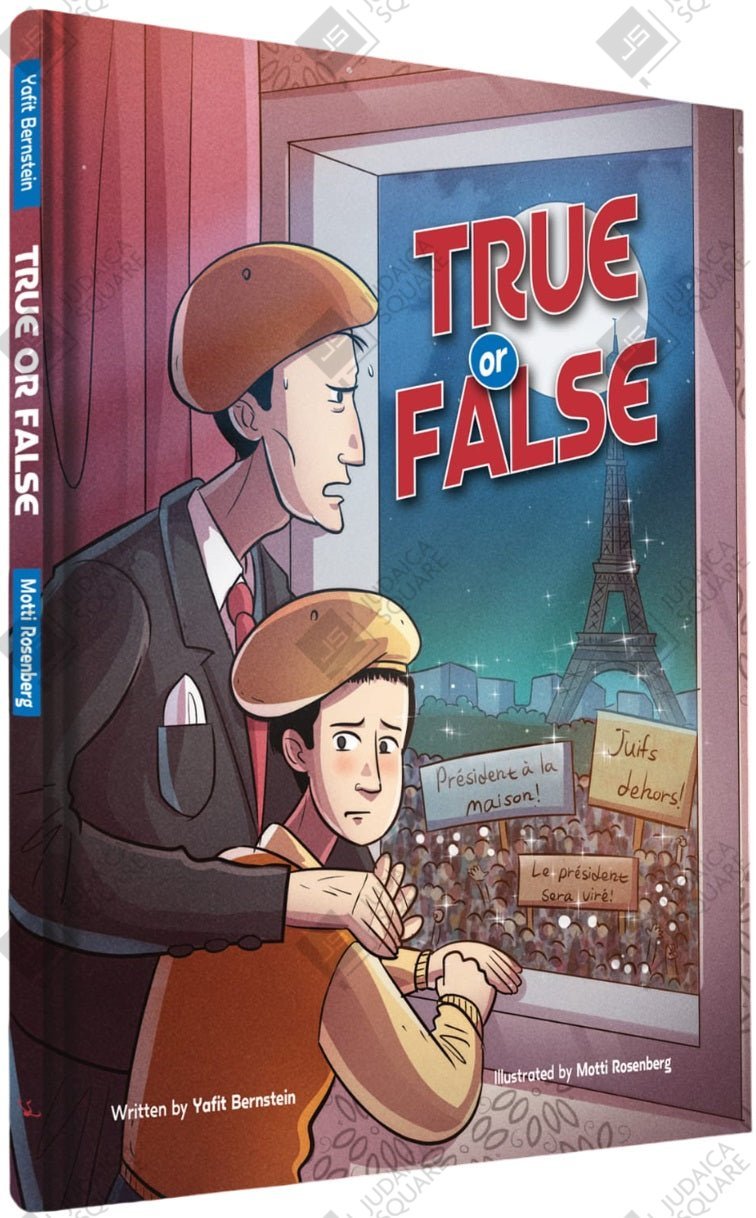 True or False – Jewish comic book cover by Yafit Bernstein
