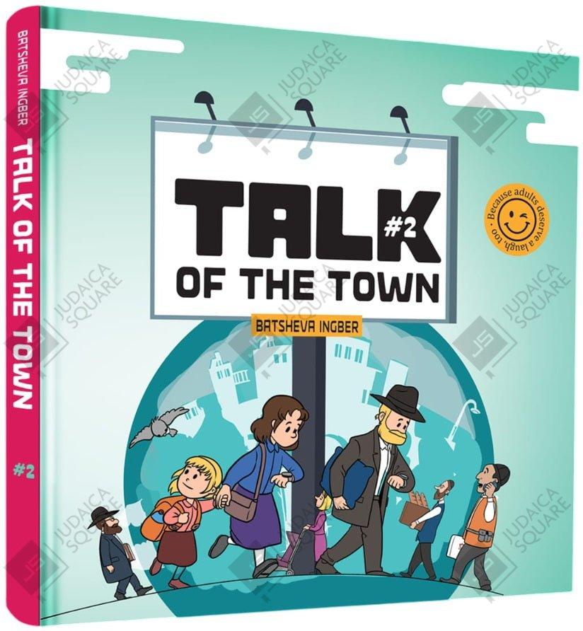 Talk of The Town #2 – Jewish comic book cover by Batsheva Ingber