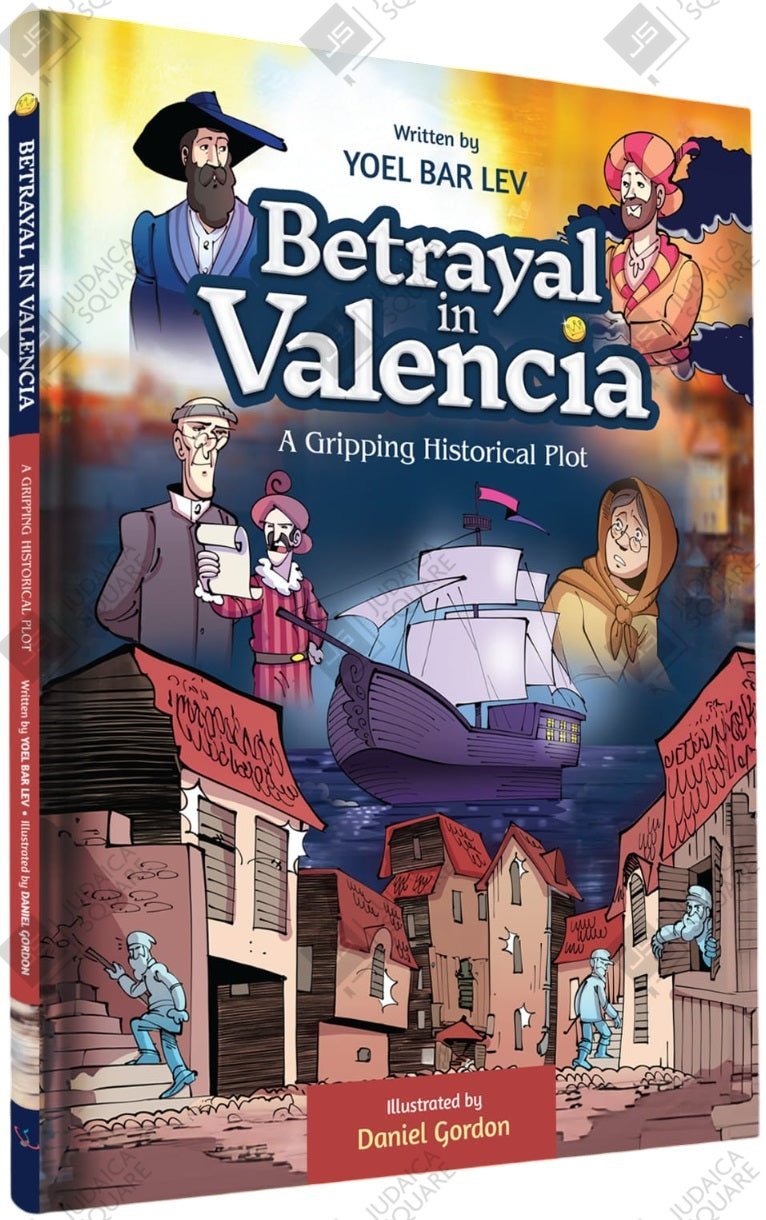 Betrayal In Valencia – Jewish comic book cover by Yoel Bar Lev