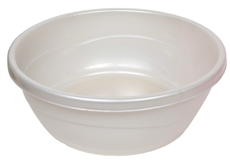 Plastic Washing Bowl Pearl (Case Quantity 60 PC)