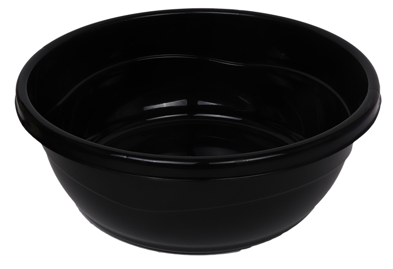 Plastic Washing Bowl Black(Case Quantity 60 PC)