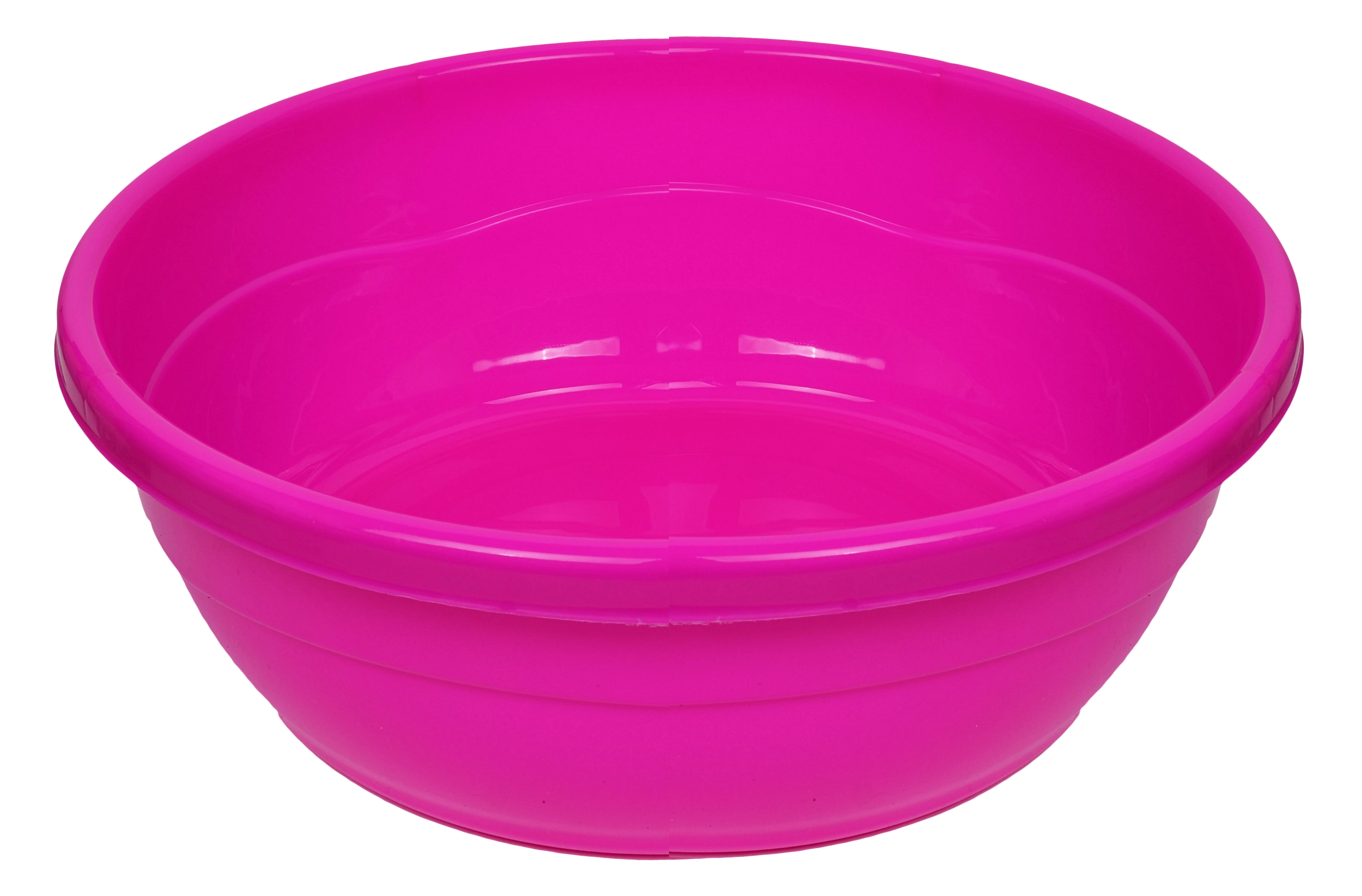 Plastic Washing Bowl Pink (Case Quantity 60 PC)