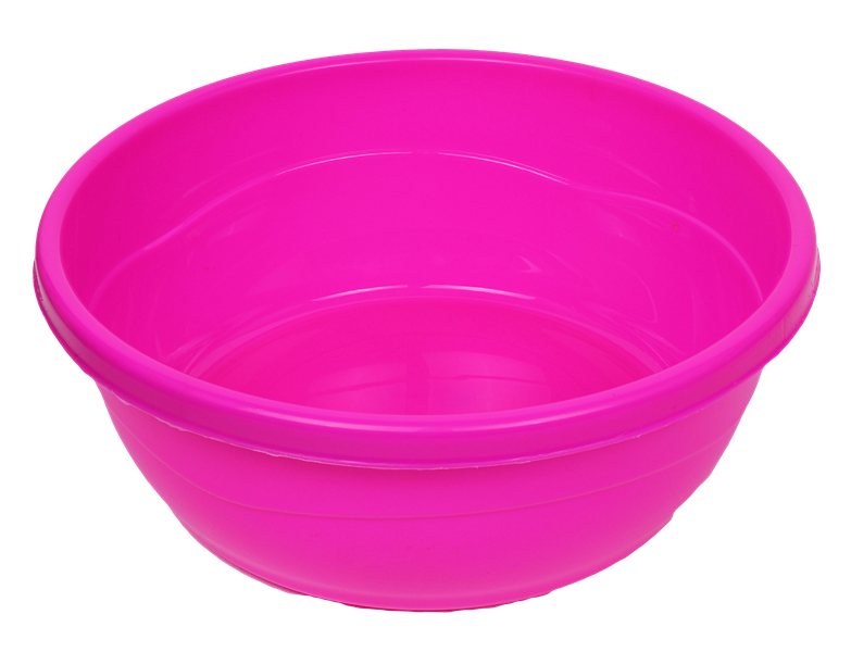 Mini Plastic Washing Bowl Pink (Case Quantity 100 PC)