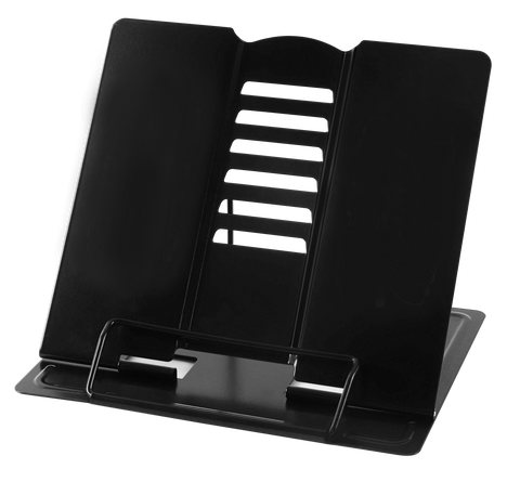 Mini Metal Book Stand Black 8.25 x7.5"