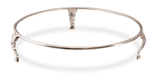 Pesach Seder Plate Holder - Silver Plate