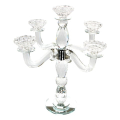 Candelabra: 5 Branch - Crystal