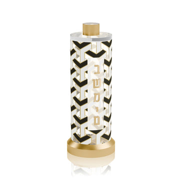 Urban Deco Besamim Holder — Havdalah — 2.35" x 2.35" x 6.1"