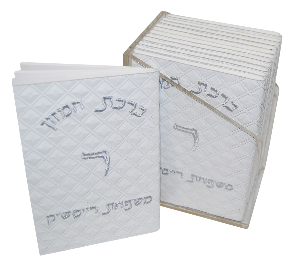 Prestige Leather Bencher — Chabad Design, Premier Collection (BEN2-WH Diamonte)