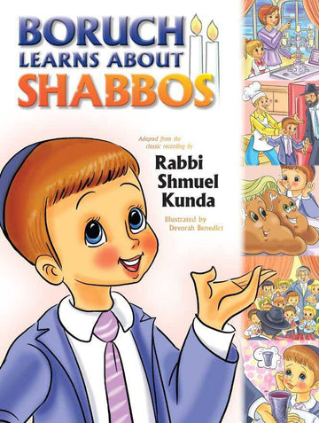 Boruch Learns About Shabbos — shabbos rhyming picture hardcover