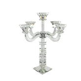 BT Shalom Collection: Crystal Candelabra Square Design