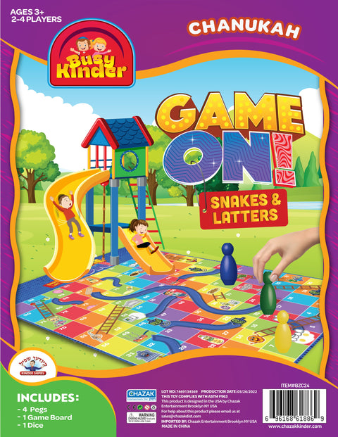 Game On! Snakes and Ladders....