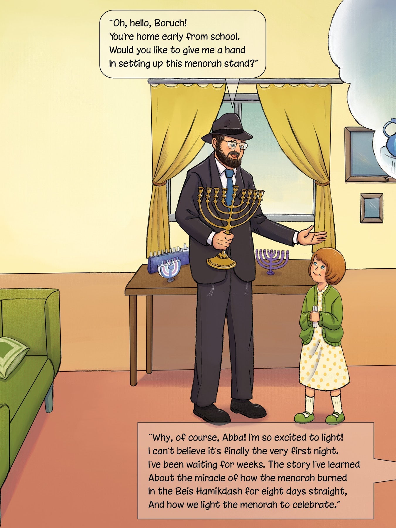 Boruch Learns About Chanukah | Judaica Square