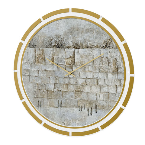 Leatherite Serene Kosel Wall Clock