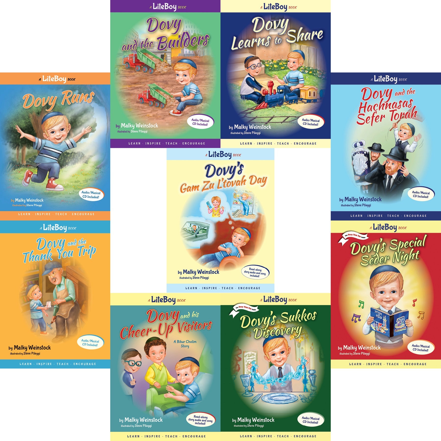 LITE Boy Dovy Series by Malky Weinstock — Judaica Press