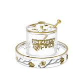 Golden Branch Honey Dish