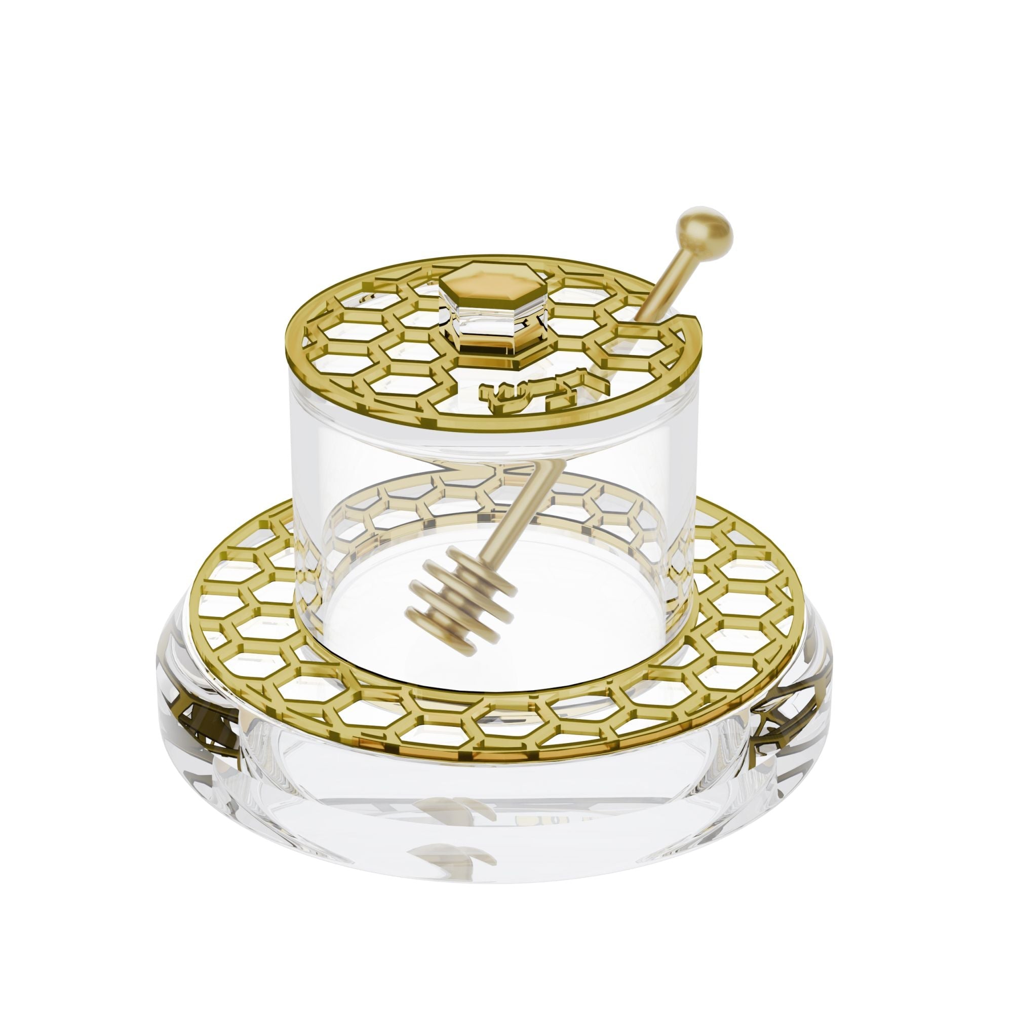 Honeycomb Honey Dish v.2