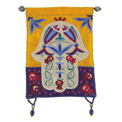 Multicolor Chamsa Fish Wall Hanging