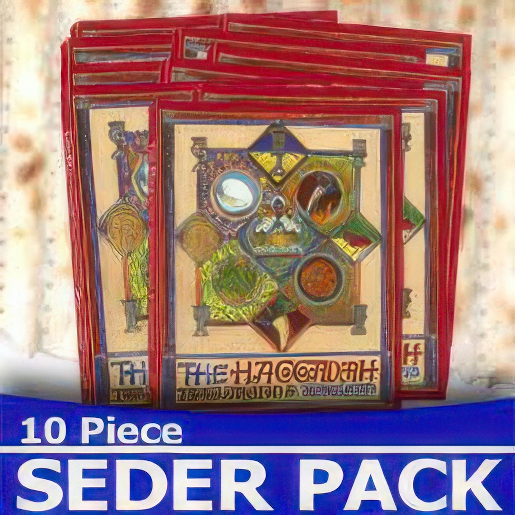 Transliterated Haggadah - SederPack (10 copies) — Judaica Press