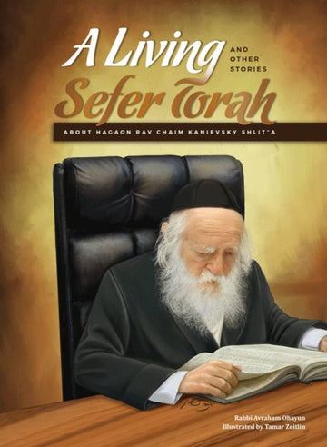 Front cover of A Living Sefer Torah by Rabbi Avraham Ohayun