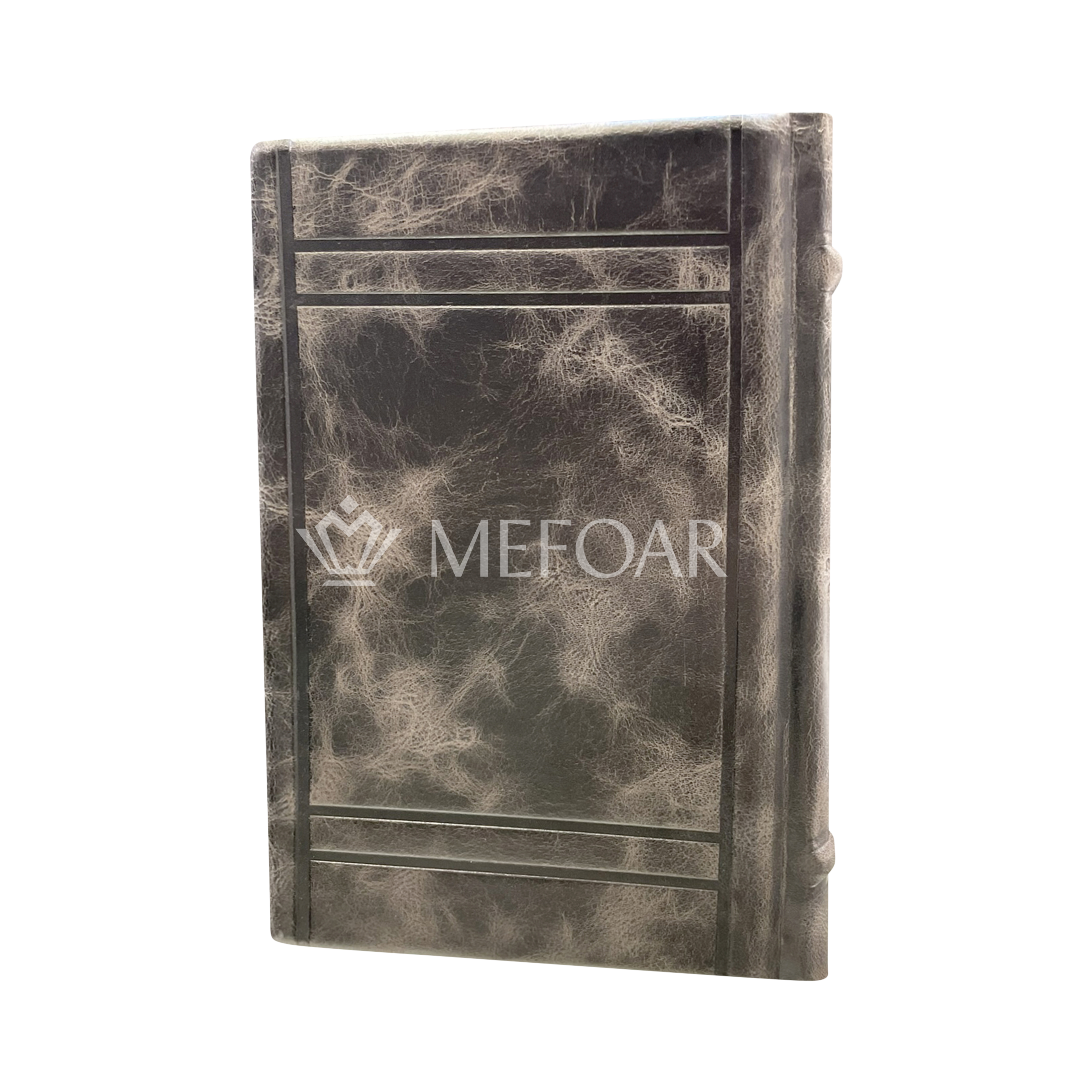 Grey Leather Tehillim Style E30 - Judaica Accessories