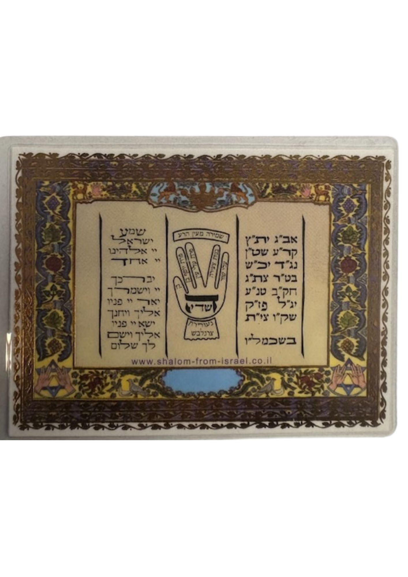 Segulah Card- שמירה מעין הרע H/E (C-SC#25-1)