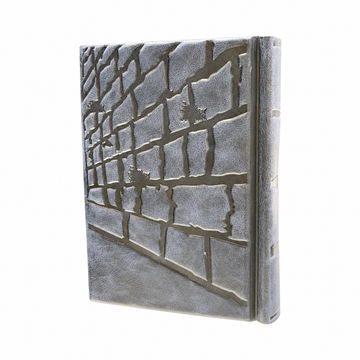 Blue Leather Tehillim Style Kosel - Judaica Accessories
