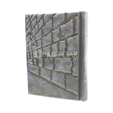 Blue Leather Siddur Style Kosel - Judaica Accessories