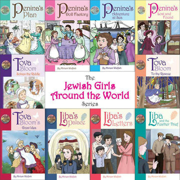Jewish Girls Around the World Series (complete set) — historical fiction boxed set
