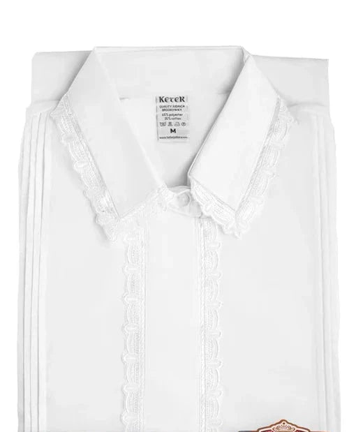 Lace Kittel With Buttons