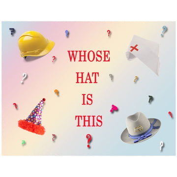 Front cover of the Whose Hat Is This? children's book