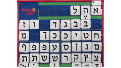 Table Top Aleph-Beis Chart