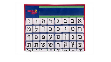 Table Top Aleph-Beis Chart
