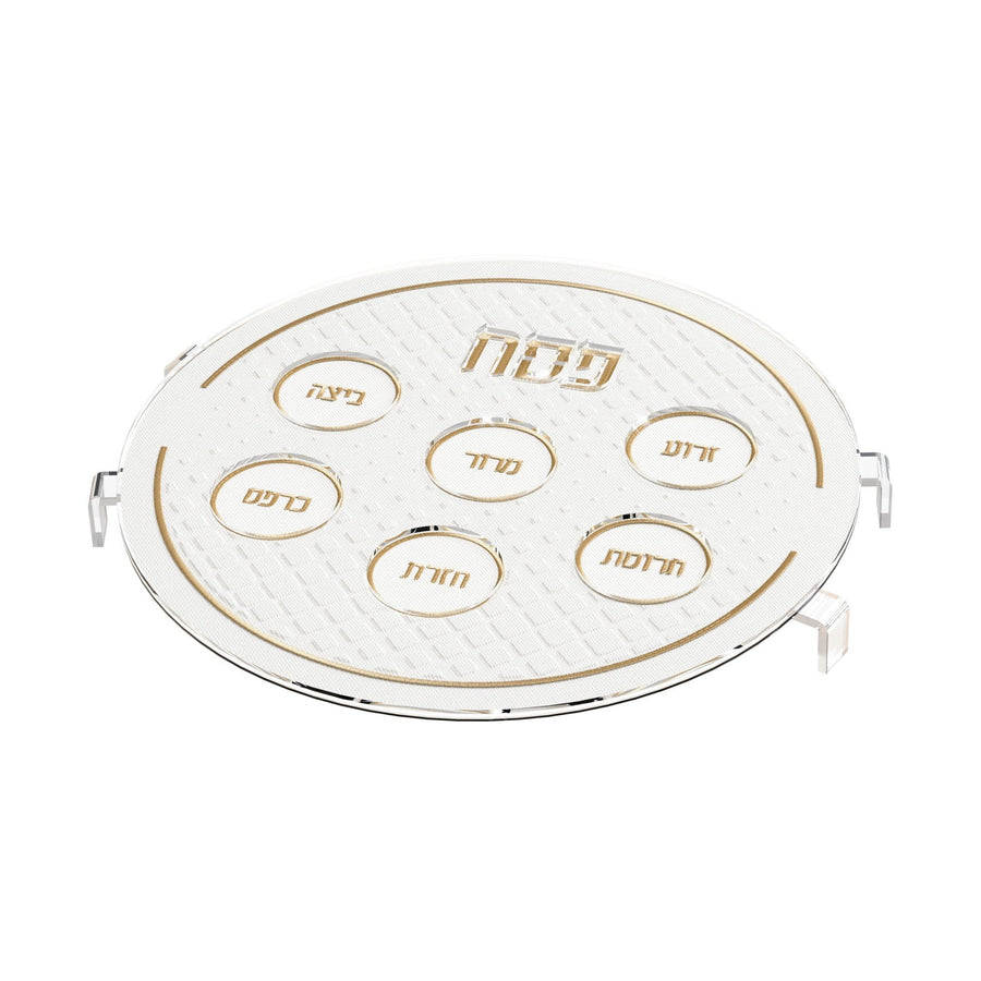 Leatherite Dimaond Seder Plate