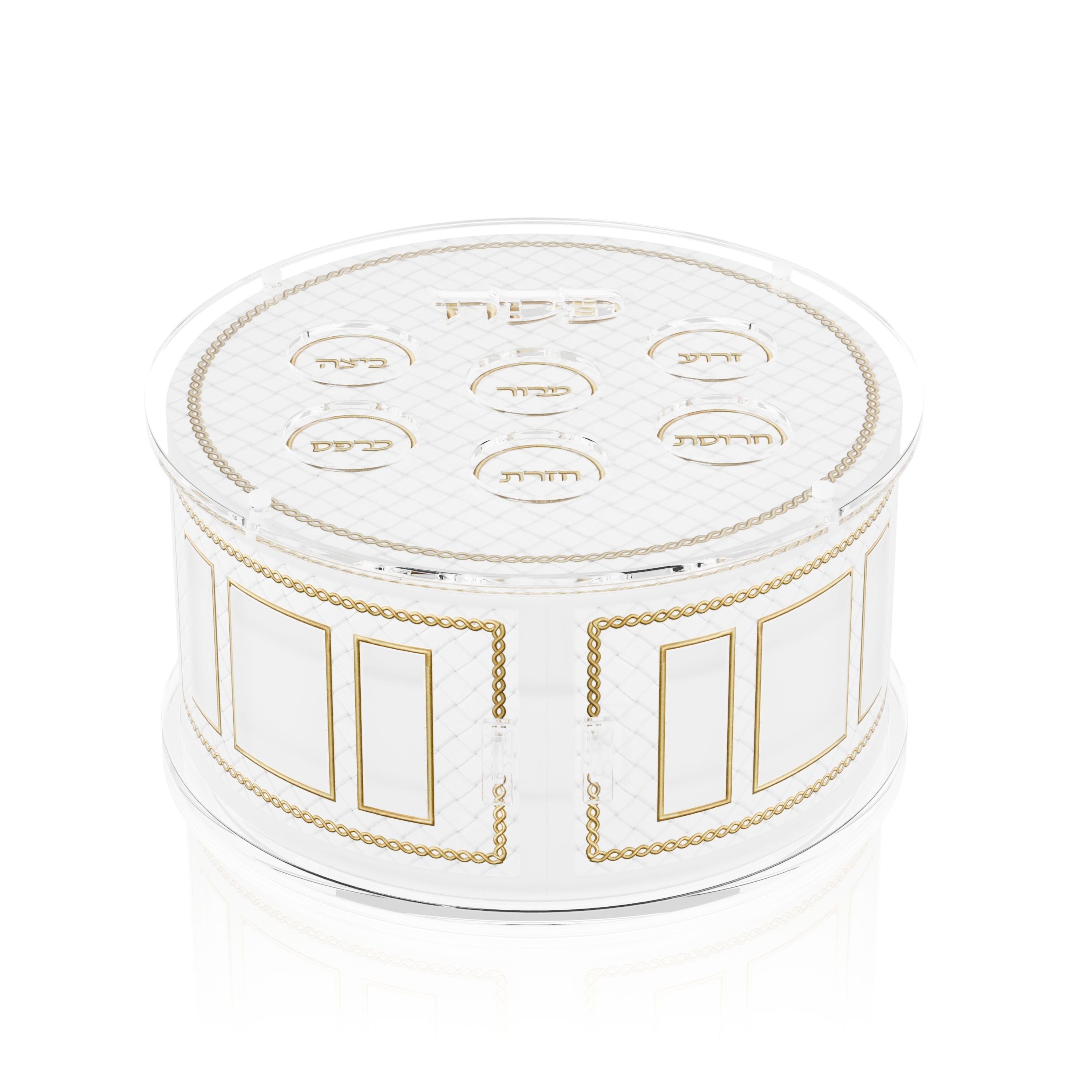 Woven Leather Tiered Kearah