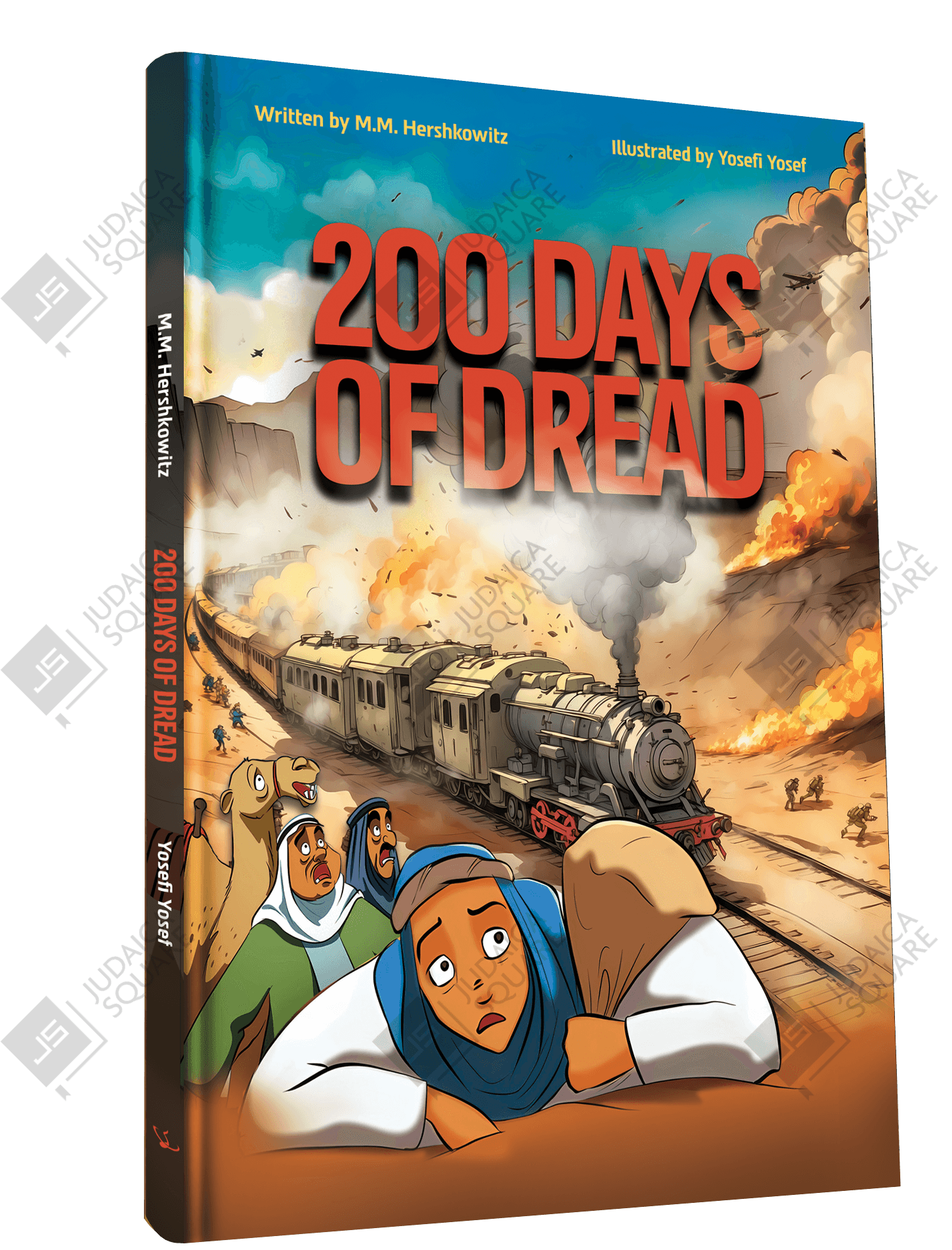 200 Days of Dread – Jewish comic book cover