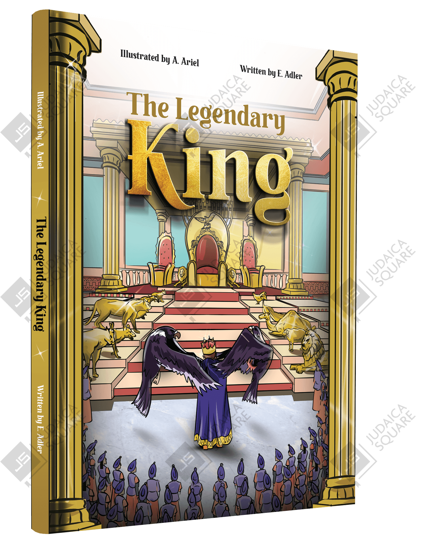 The Legendary King – Jewish comic book cover
