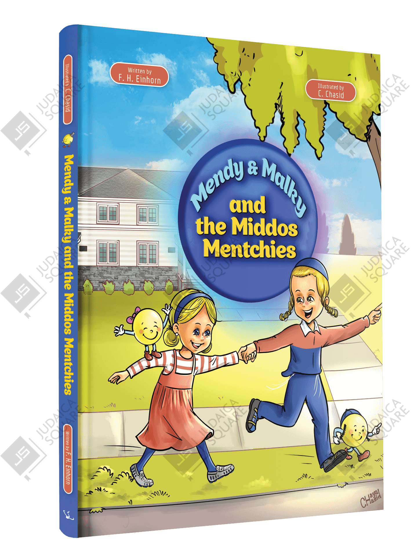 Mendy And Malky And The Middos Mentchies – Jewish comic book cover