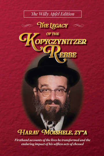 Front cover of The Legacy of the Kopyczynitzer Rebbe by Rabbi Avraham Y. Heschel
