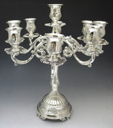 Candelabra: 9 Branch - Silver Plated
