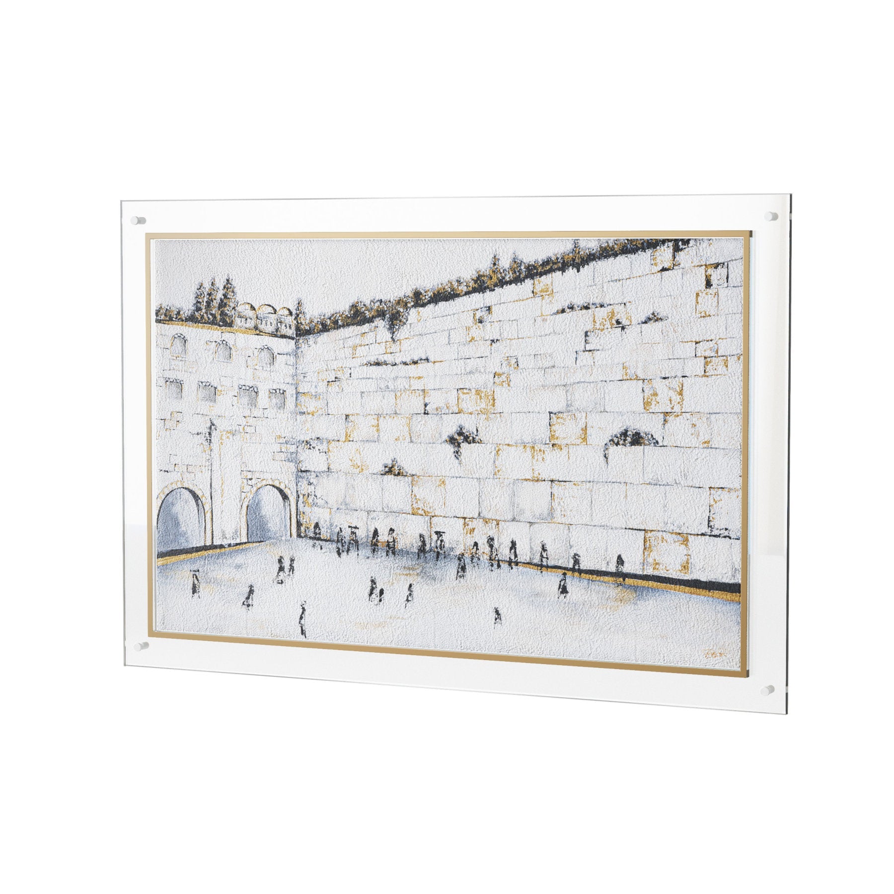 Leatherite Kosel Painting - Gold Tranquility