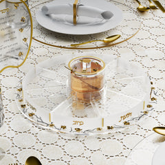 Golden Branch Simanim Tray